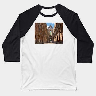 Jedburgh Abbey, Scotland Baseball T-Shirt